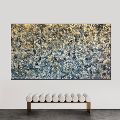 Looking through Bonifacio Waters 150x270cm