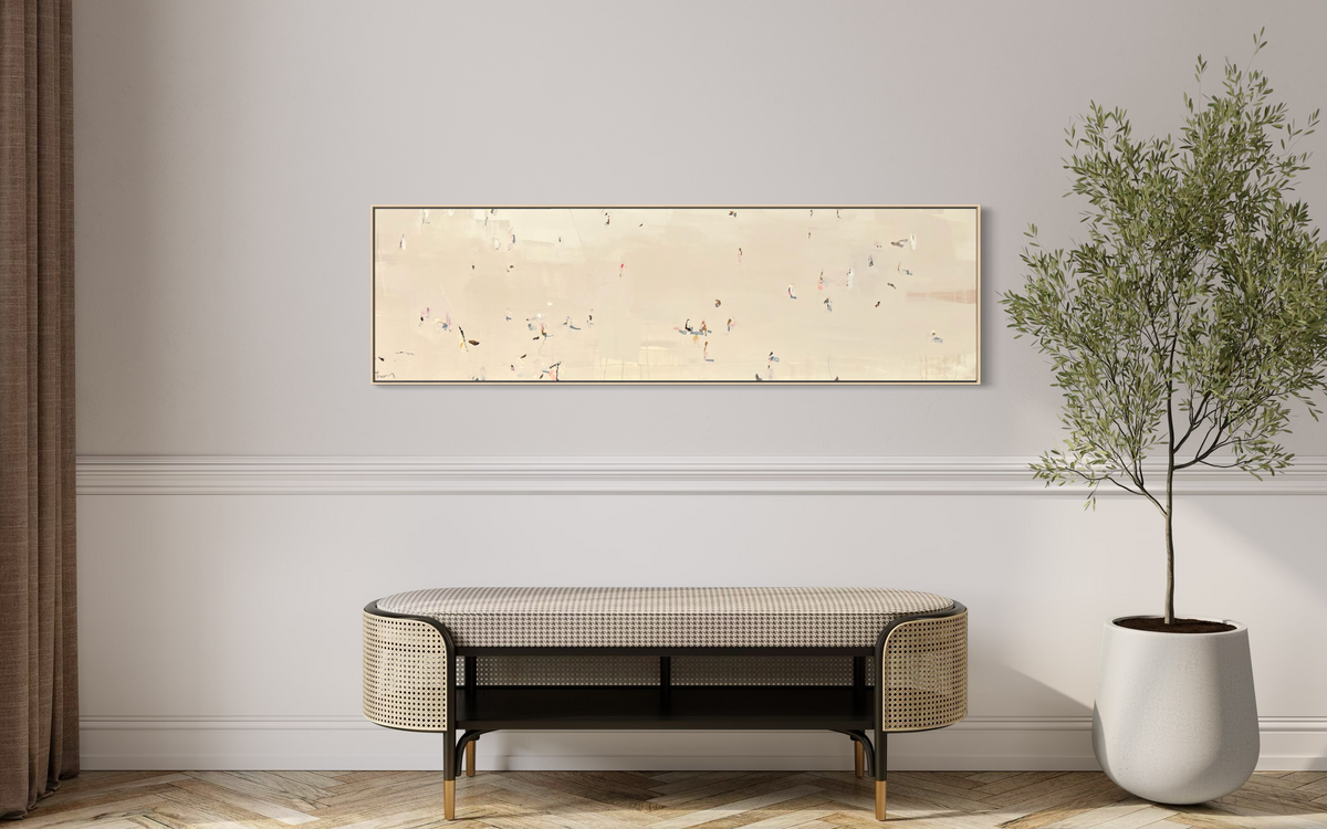 Sands gettin' hot  44x154cm