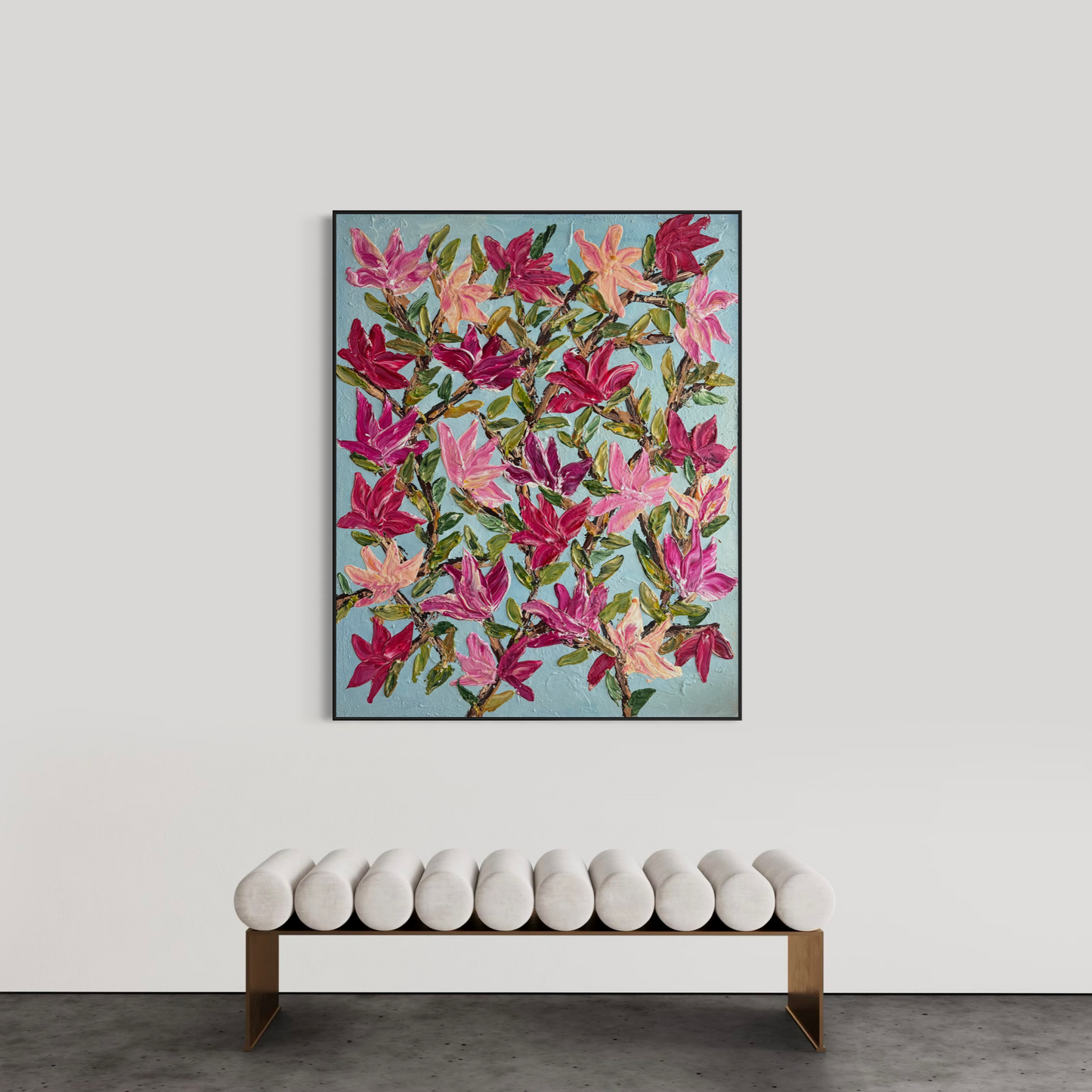 Magnolia in Spring 150x120cm
