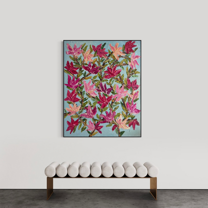 Magnolia in Spring 150x120cm
