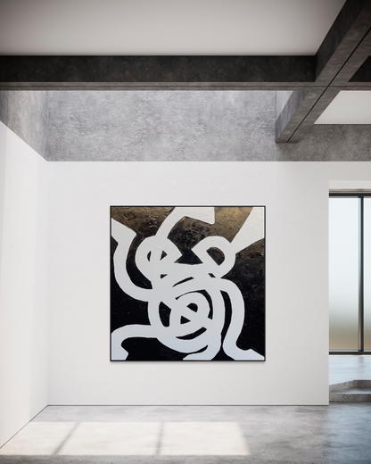 Entwined with Love 180x180cm