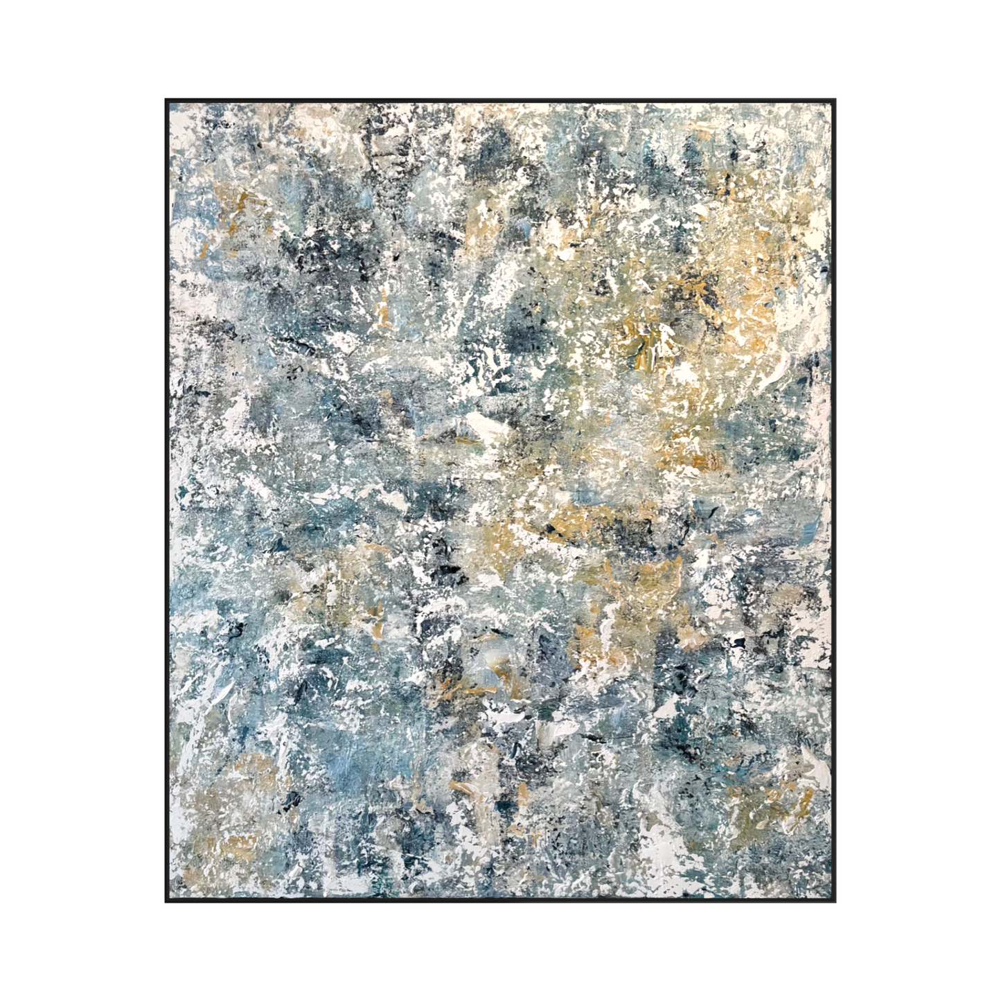 Looking Through Shimmering Water 180x150cm