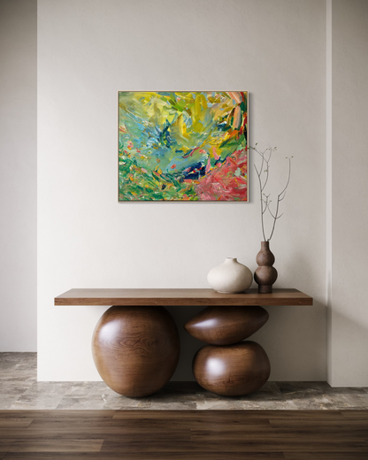Lillies in the Wind 79x93cm