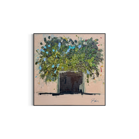 Where I want to be 122x122cm