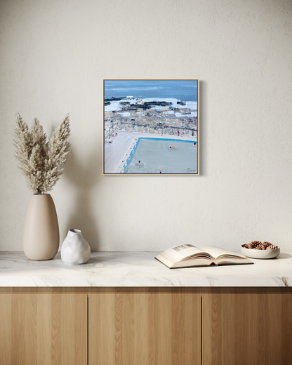 Fresh Water Ocean Bath II 49x49cm