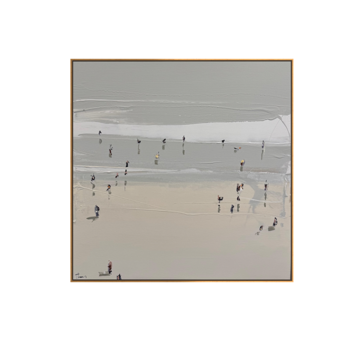 Got sand in my togs 84x84cm