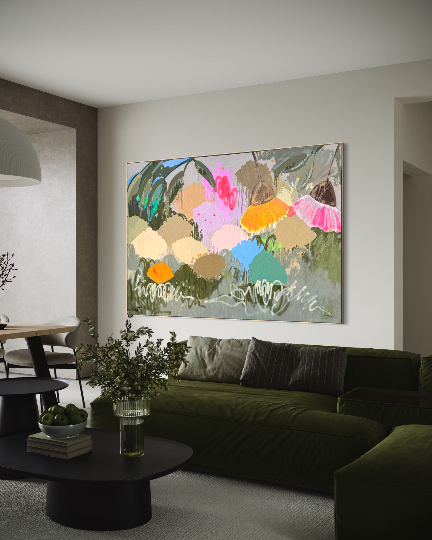 Wild Nature 163x242cm