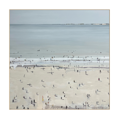 Between the flags 199x199cm