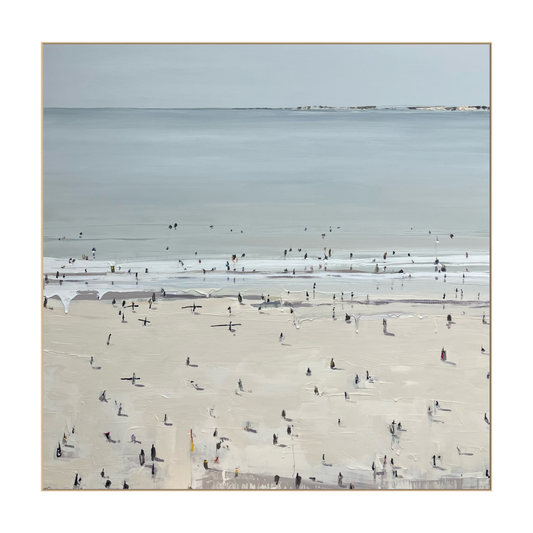 Between the flags 199x199cm