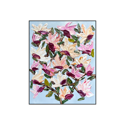 Blooming Magnolia 150x120cm