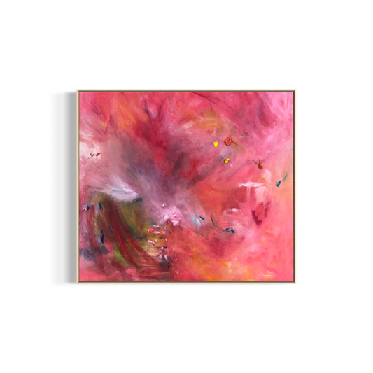 Red Haze 76x86cm