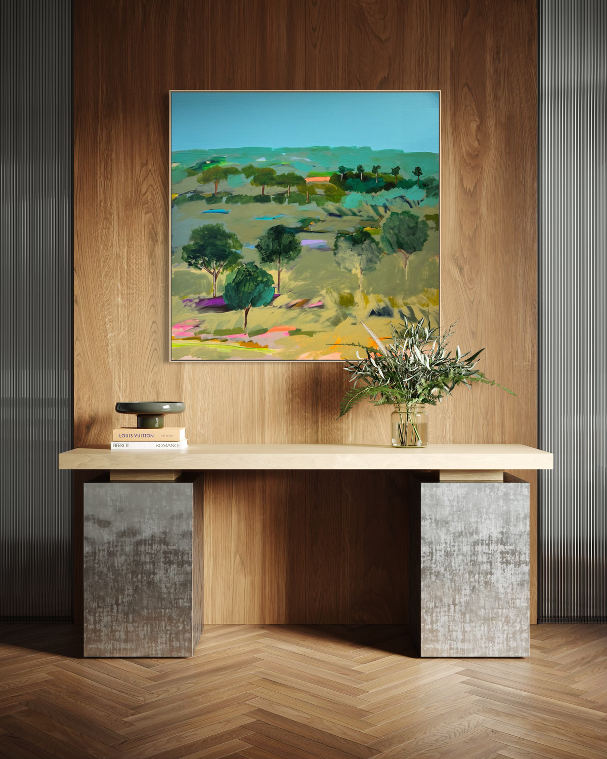 Silence 125x125cm