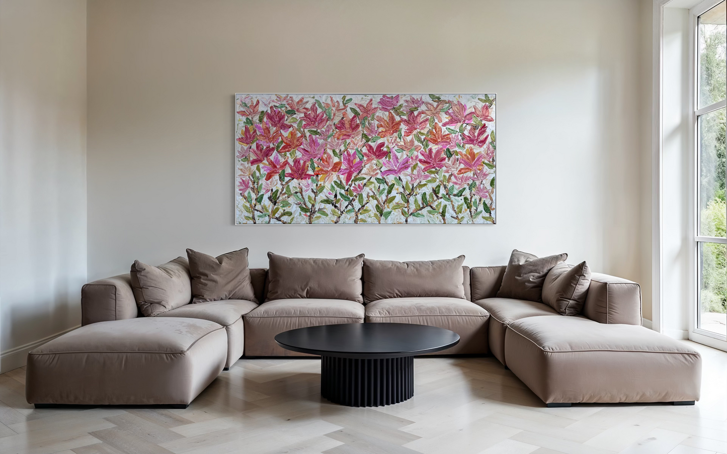 Spring Garden 120x240cm