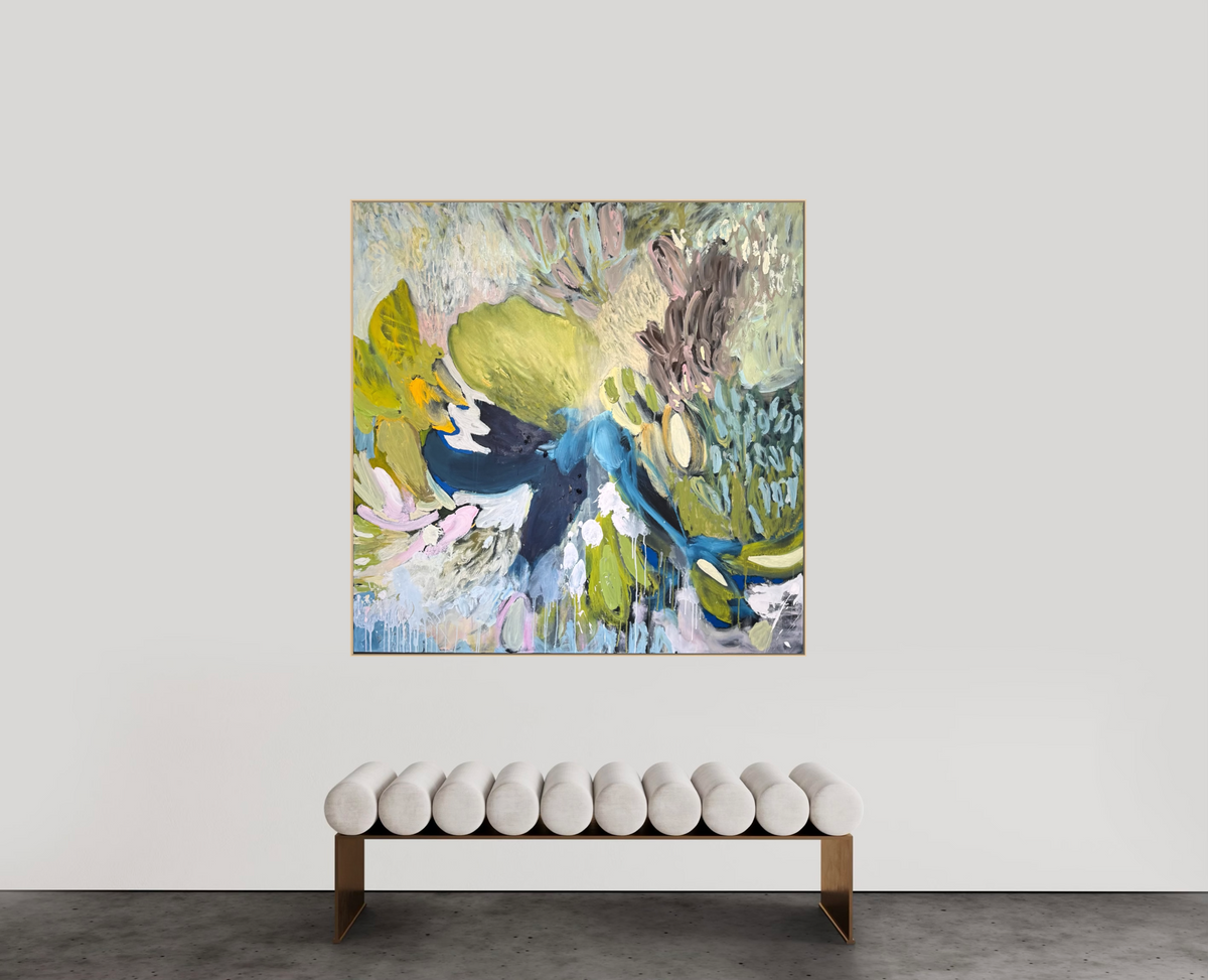 Never Just a Flower 150x150cm