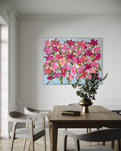 Dad's Spring Magnolia 120x150cm