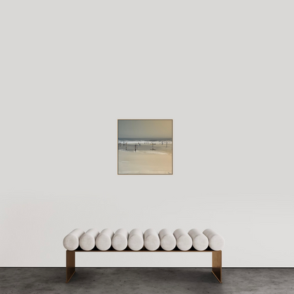 Beach day 64x64cm