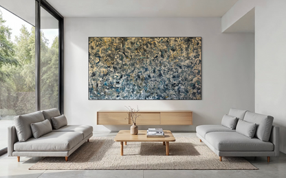 Looking through Bonifacio Waters 150x270cm