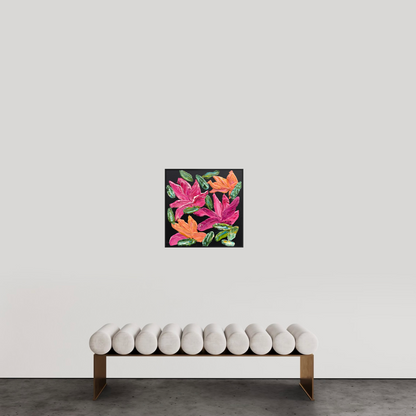 Burst of Joy 60x60cm