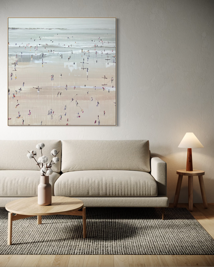 Down the coast  134x 134cm