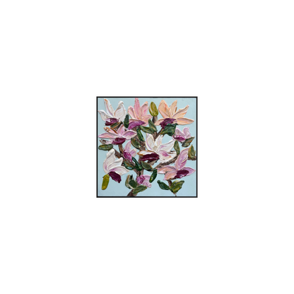 Magnolia it's a pleasure 80x80cm