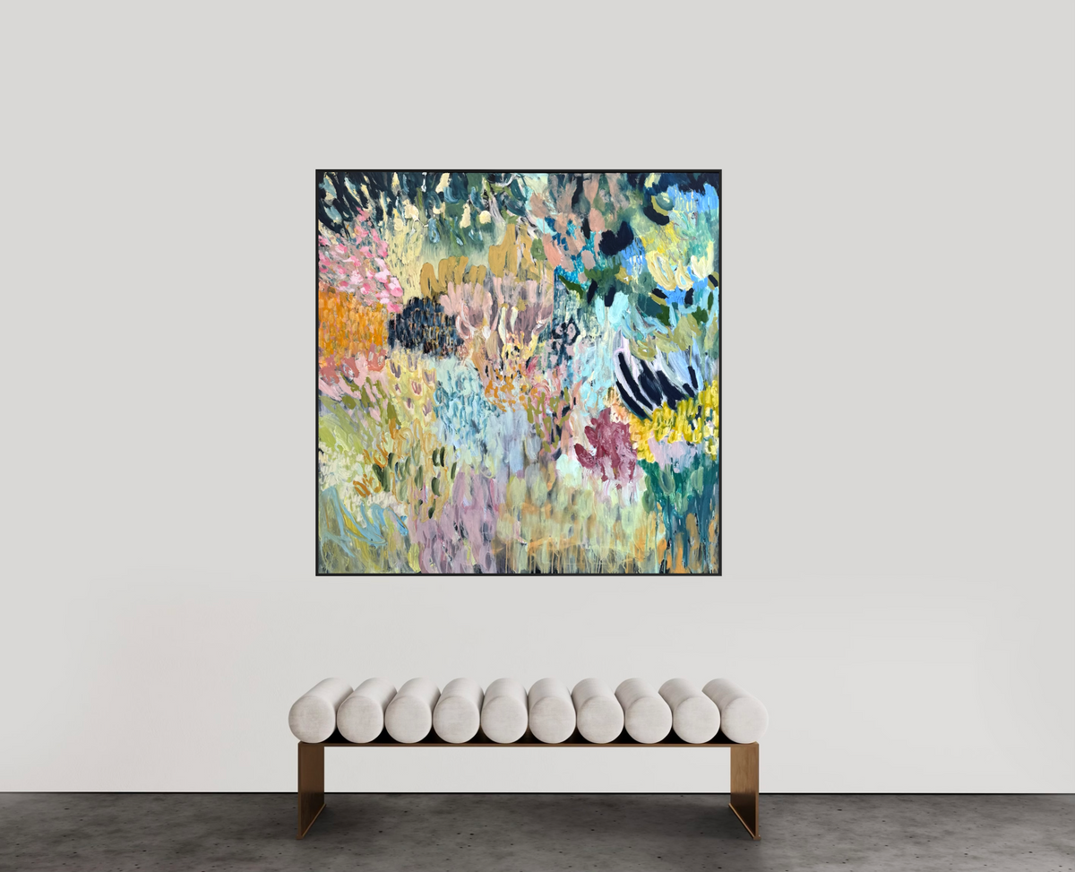 Gathered from the Garden 150x150cm