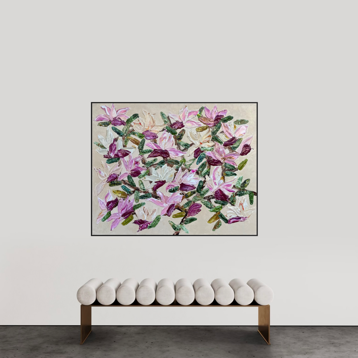 Magnolia Memories 120x150cm