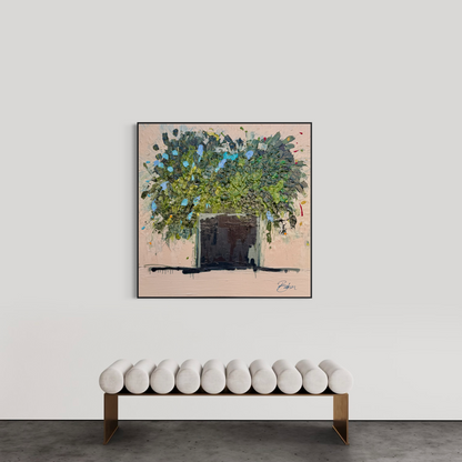 Where I want to be 122x122cm