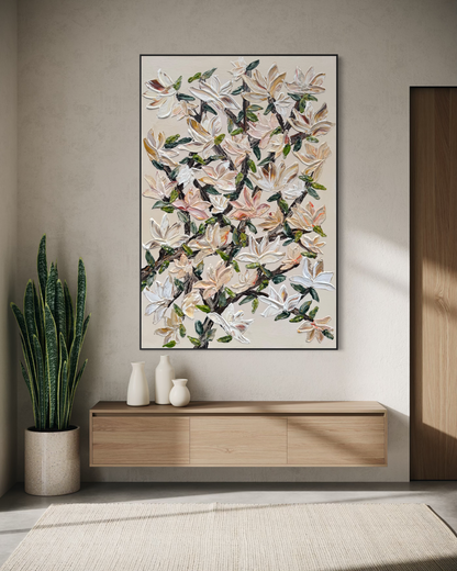 Country Magnolia  183x122cm