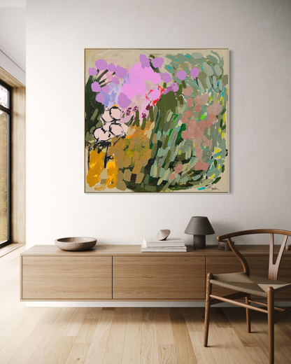 Bring Happiness 122x122cm