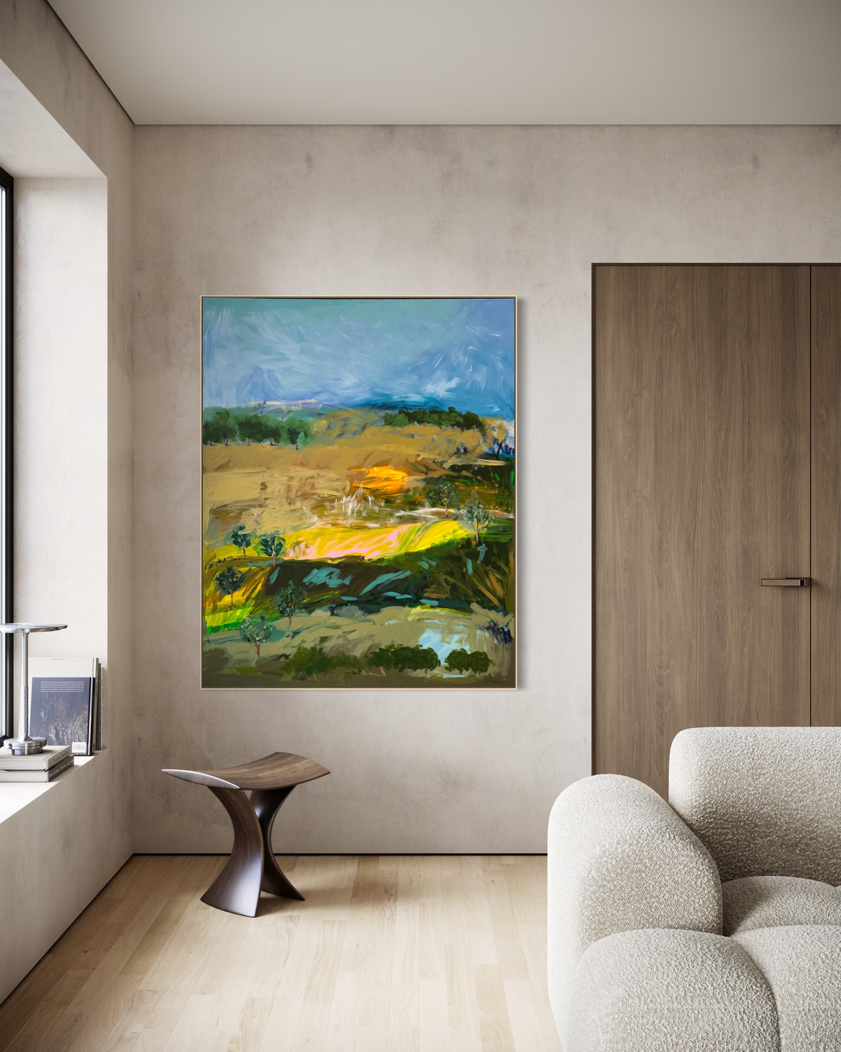 Land in Motion 156x125cm