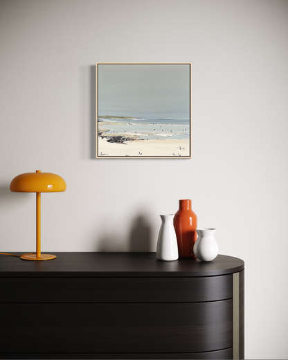 Taking the day off 49x49cm