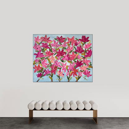 Dad's Spring Magnolia 120x150cm