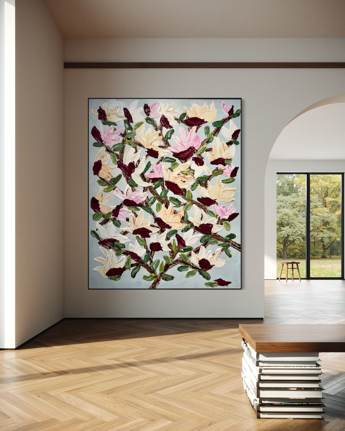 Magnolia Morning 200x160cm