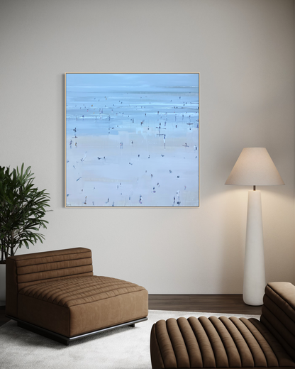 Down the coast  134x 134cm