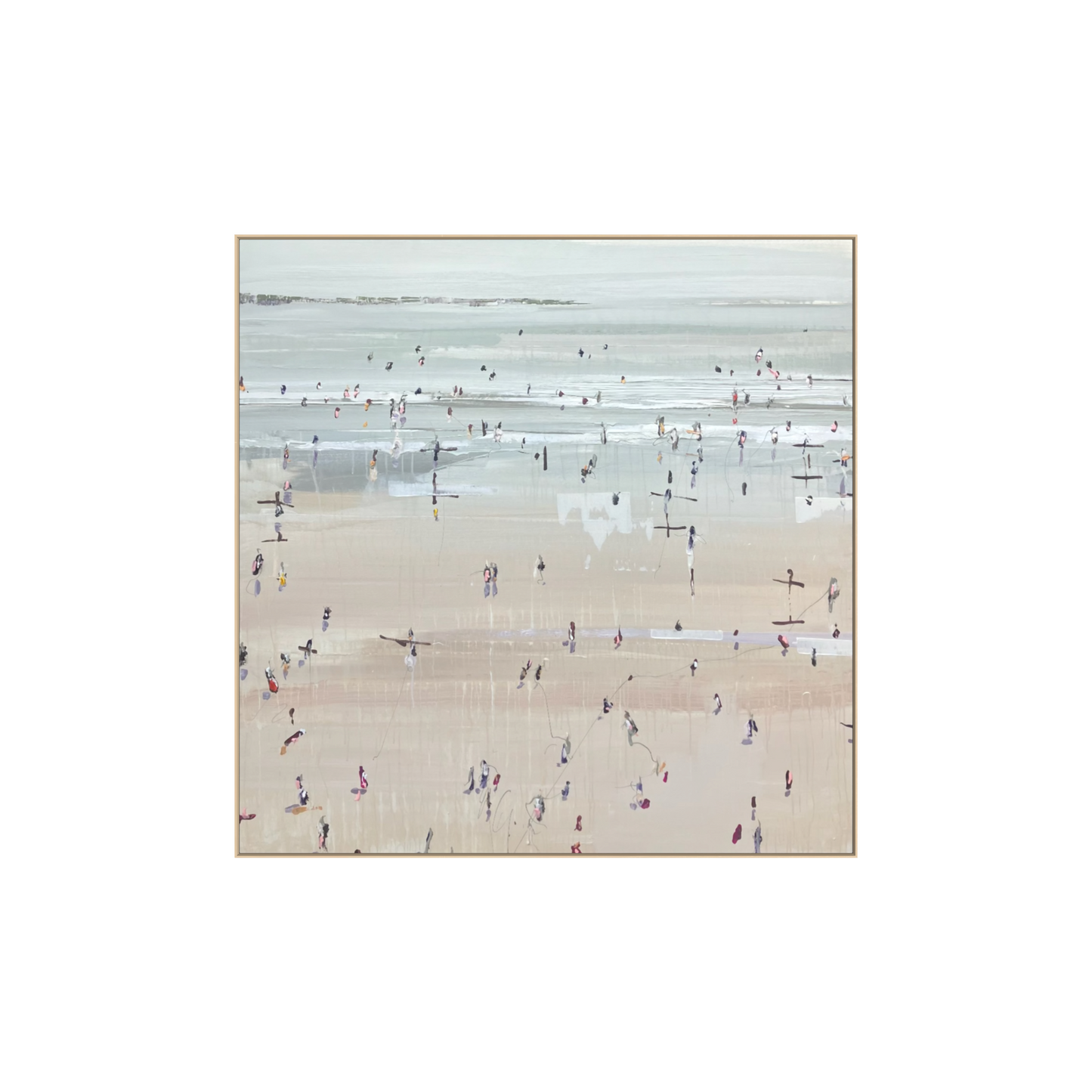 Down the coast  134x 134cm