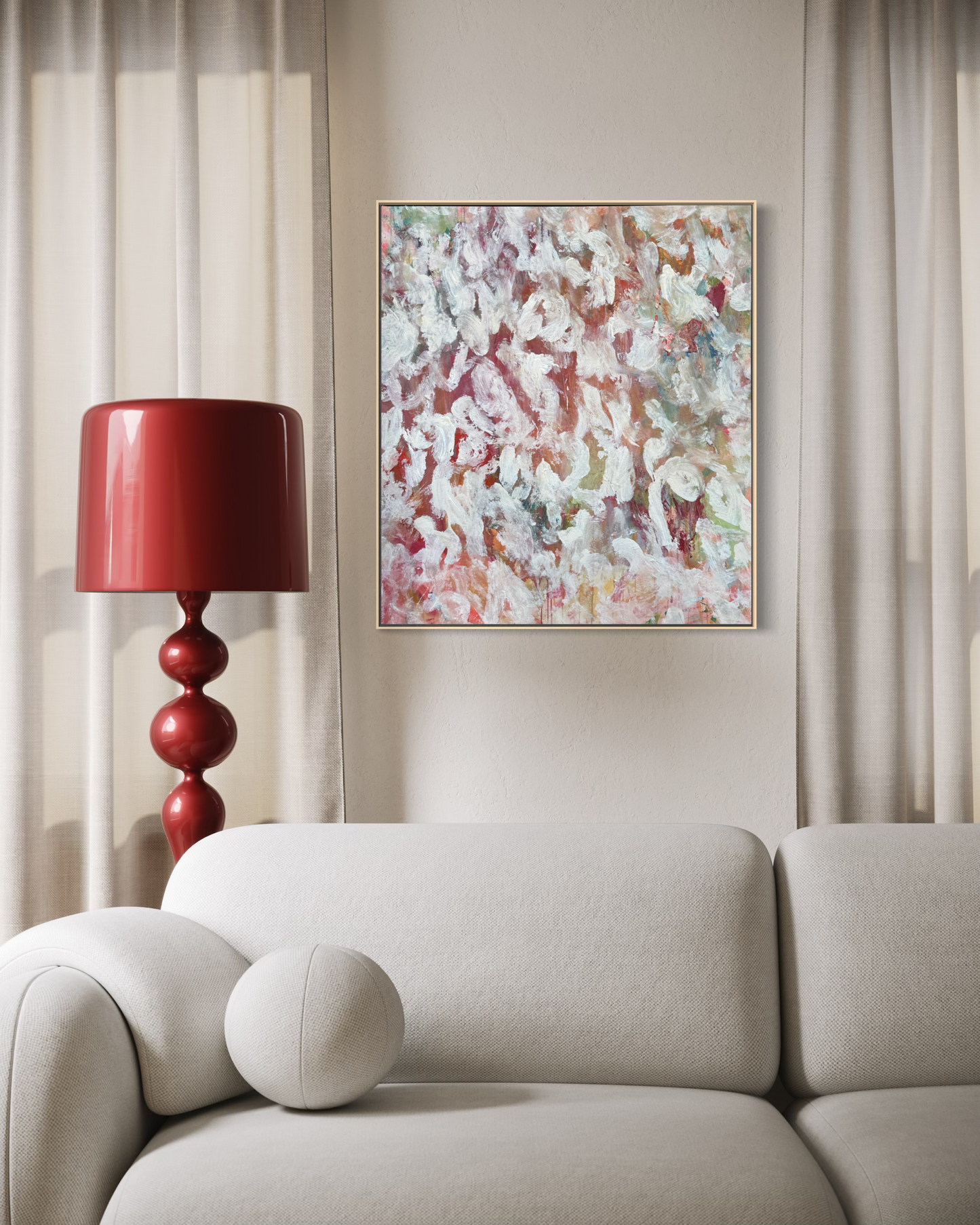 Strawberries and Cream 86x76cm