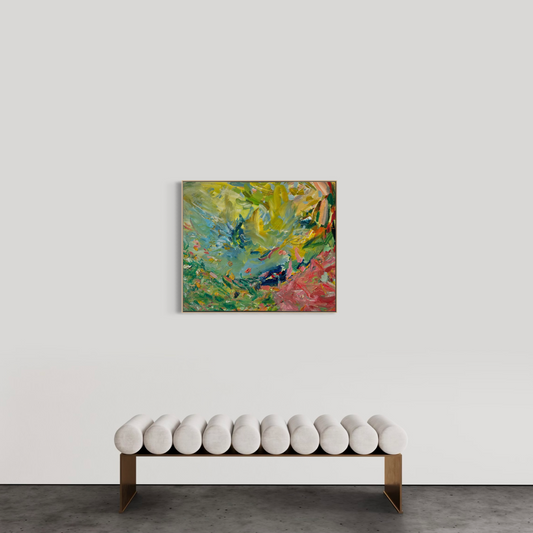 Lillies in the Wind 79x93cm