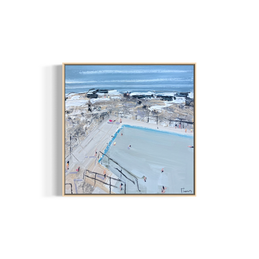 Fresh Water Ocean Bath  49x49cm
