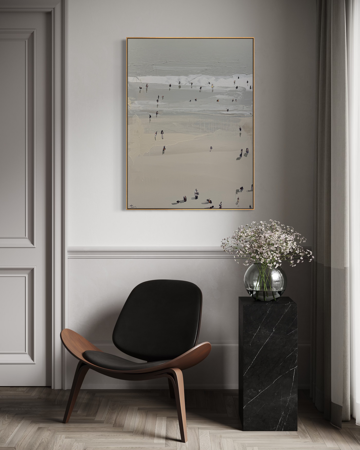 Got sand in my togs 114x84cm