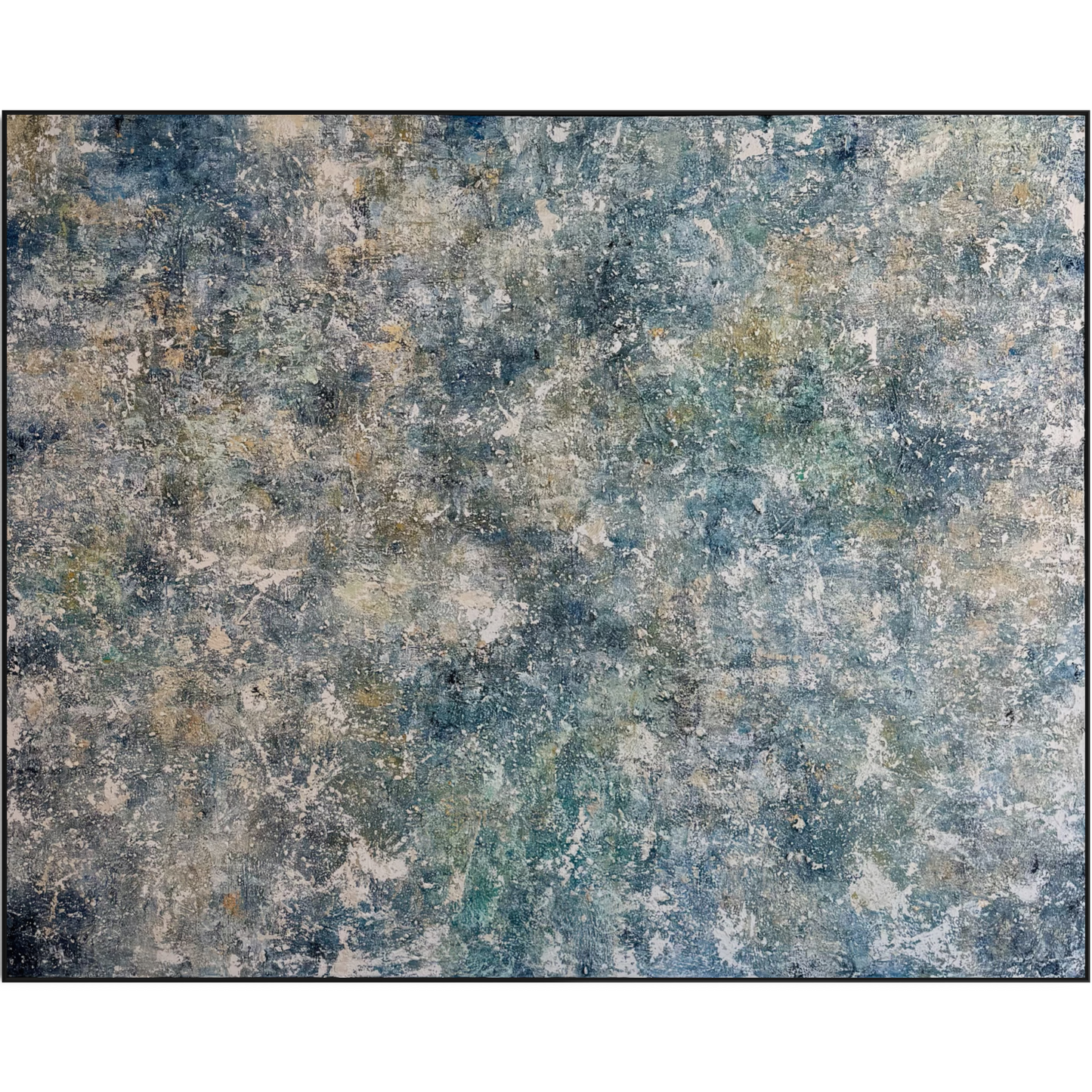 Looking Through Blue Haze 200x250cm