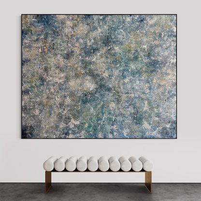 Looking Through Blue Haze 200x250cm