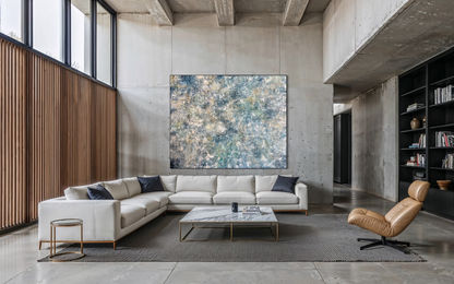 Looking Through Blue Haze 200x250cm