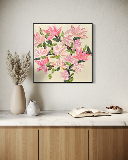 Magnolia Charm 80x80cm