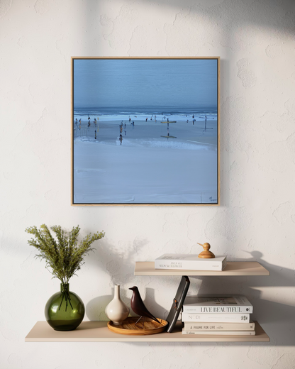 Beach day 64x64cm