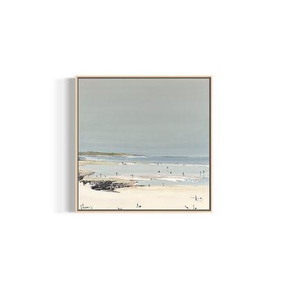 Taking the day off 49x49cm