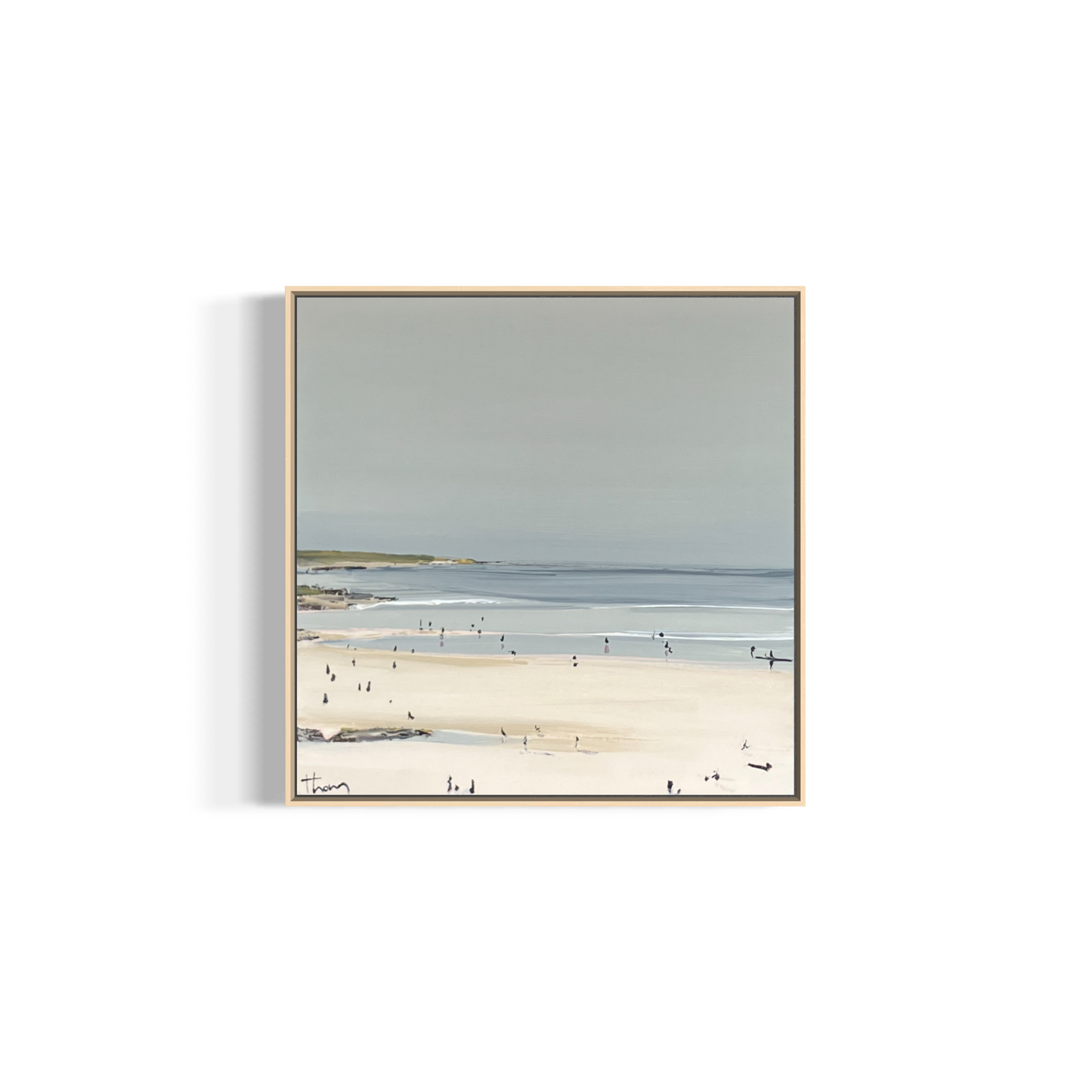 Taking the day off II 49x49cm