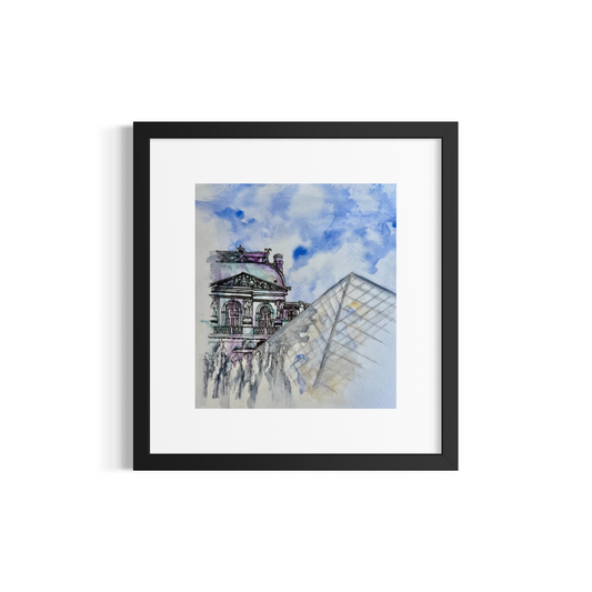 The Last Time I Saw Paris 38x34cm