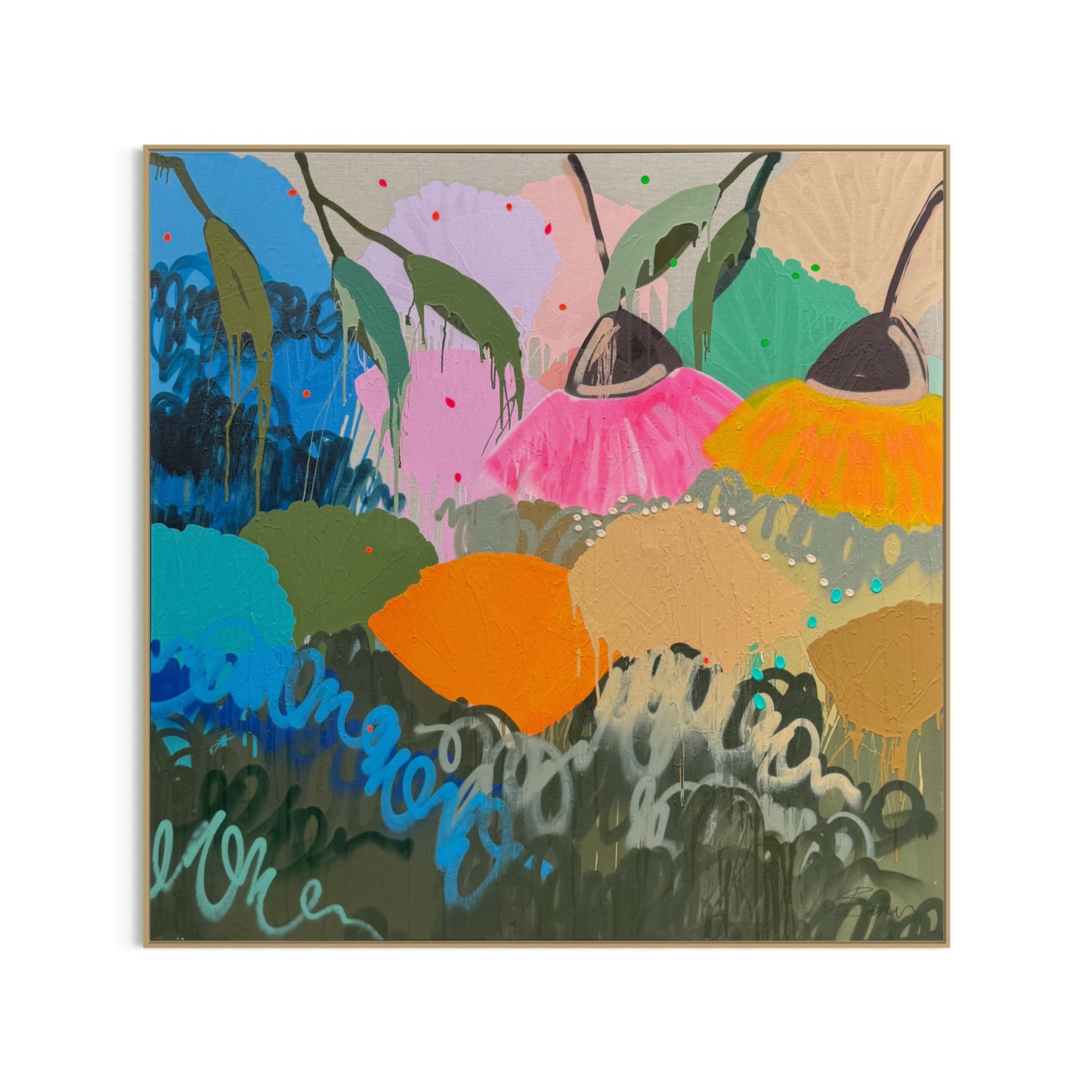 Wild at Heart 173x173cm