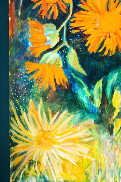 Calendula Rising 167x110cm