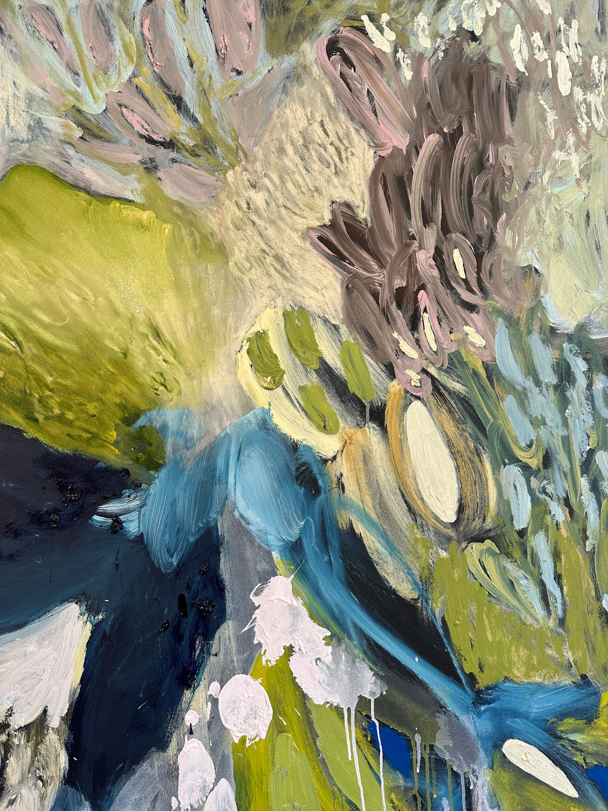 Never Just a Flower 150x150cm